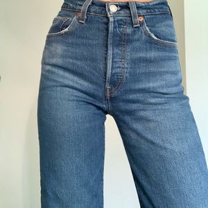 Levi’s Ribcage straight leg jeans